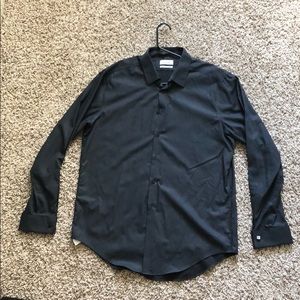 Calvin Klein French Cuff Slim Fit Dress Shirt